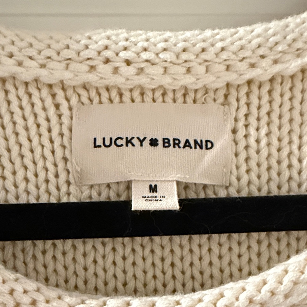 Lucky Brand crochet tank - Picture 2 of 5